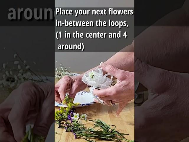 Wildflower Corsage Speedy Tutorial