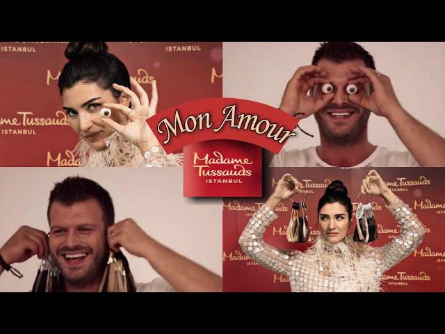 Kivanç Tatlituğ & Tuba Büyüküstün  -  Madame Tussauds - MON AMOUR.