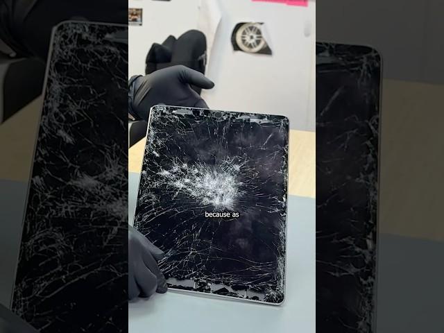 When is a repair not worth it? Destroyed iPad Pro #tech #pc #technology #shorts