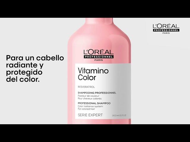 Vitamino Color Champú. Para un cabello radiante y protegido del color.