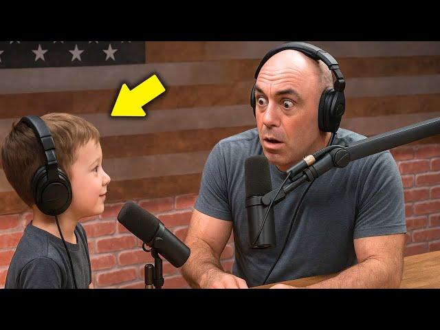 Elon Musk’s Son X Visits Joe Rogan — X Words About Jesus Went Viral!