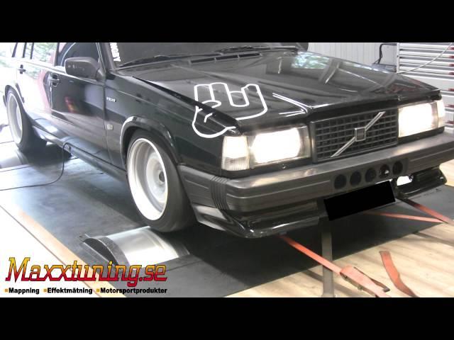 Mappning MaxxECU - 743WHP Volvo 740 Turbo - Maxxtuning AB