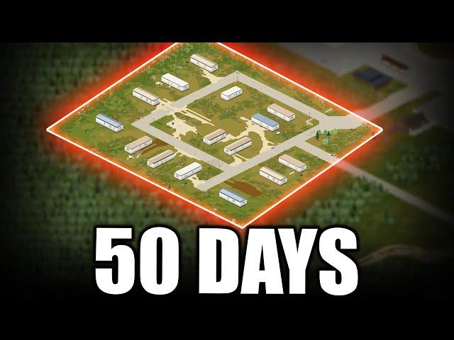 I Survived 50 Days TRAPPED Inside A Trailer Park | Project Zomboid Supercut