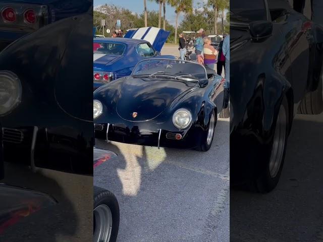 Porsche 356 Speedster replica at a loca car show. #shorts #porsche #356