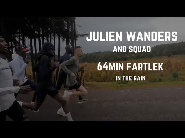 Julien Wanders - 64min Fartlek