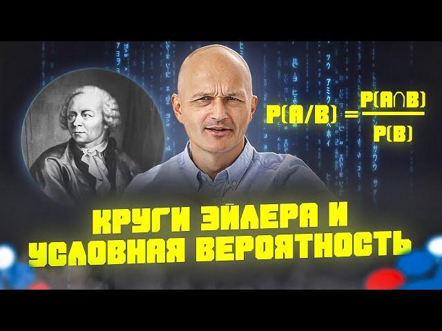 ЕГЭ 2025 Профильная Математика. Задача 5. Теория вероятностей. Круги Эйлера и условная вероятность