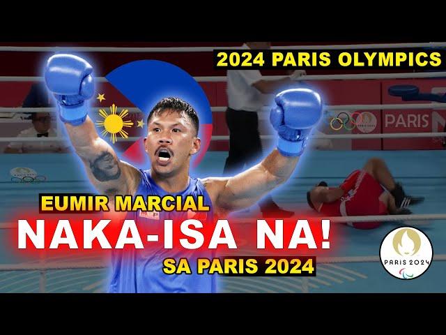 BREAKING! Pinoy Boxer Eumir Marcial NAKA-ISA NA! Sa 2024 Paris Olympics | Men Boxing 80kg Event | PT