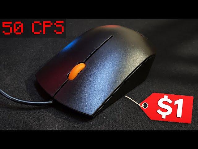 This $1 OFFICE MOUSE Drag Clicks 50 CPS!