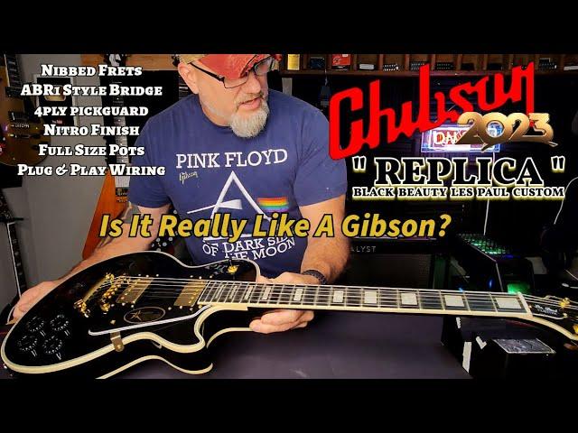 Chibson Les Paul Custom Black Beauty 2023  Replica From Aliexpress | Review