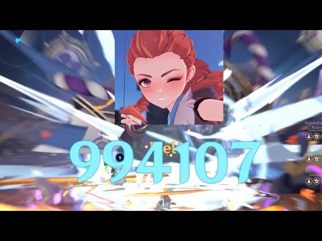 genshin aloy 990k burst