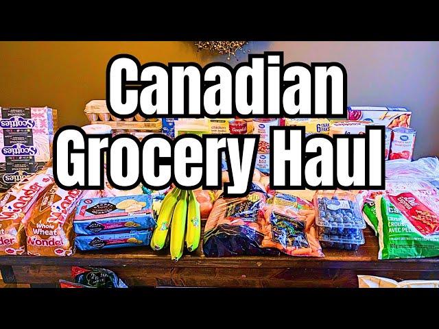 GROCERY HAUL | WEEKLY CANADIAN GROCERY HAUL FOR A FAMILY OF SIX.