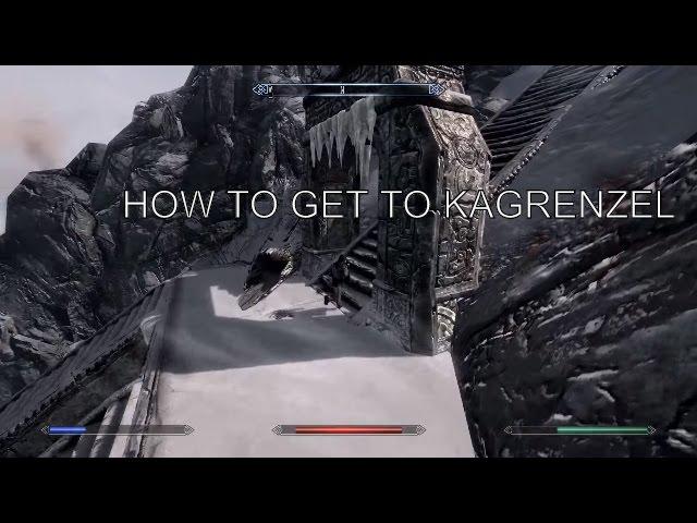 Skyrim - How to get to Kagrenzel