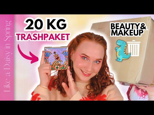 WAS IST WUNDERBARES DRIN?!  20Kg Beauty Müll | TRASHYSAURUS Wanderpaket  | LikeADaisyInSpring