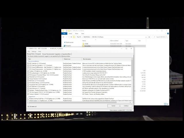 Installing Realism Overhaul in Kerbal Space Program 1.12.5