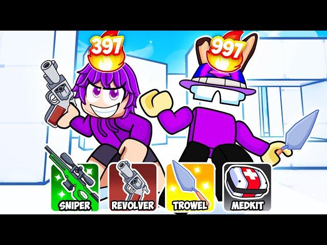 I used THE OWNERS LOADOUT in Roblox Rivals!