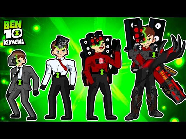 All character Speaker vs Skibidi Toilet - Best of Ben 10 Speakerman Fanmade Transformation