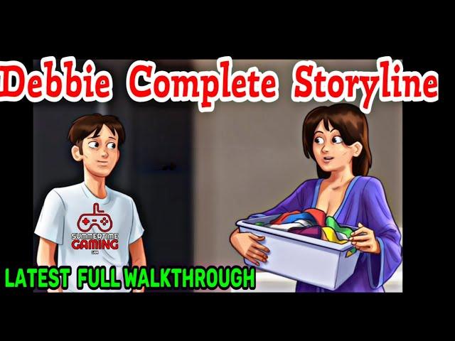 Debbie Complete Storyline | Summertime saga 0.20.1 | Debbie's Latest Full Walkthrough