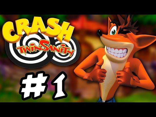 A SÉRIE MAIS AGUARDADA DESSE CANAL | CRASH TWINSANITY (100%) PARTE 1