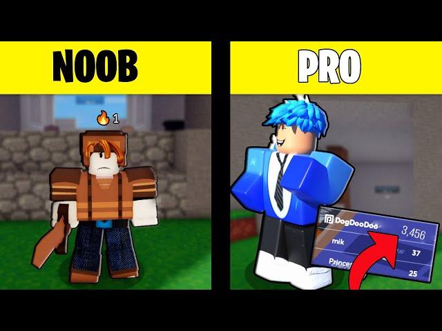 I Went From Noob To Pro In ROBLOX Bedwars