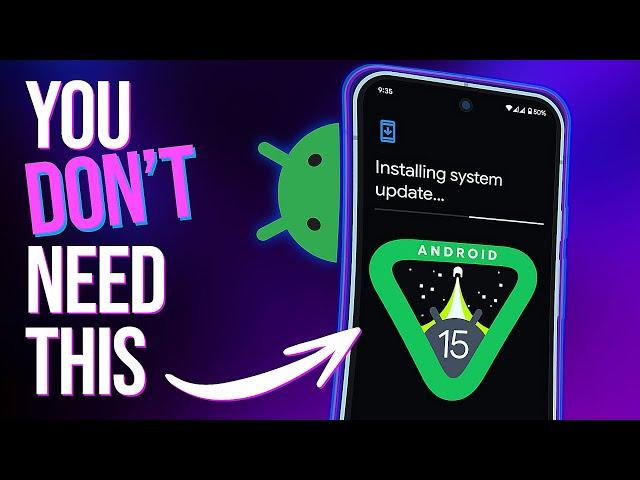 You DON'T need the latest version of Android 