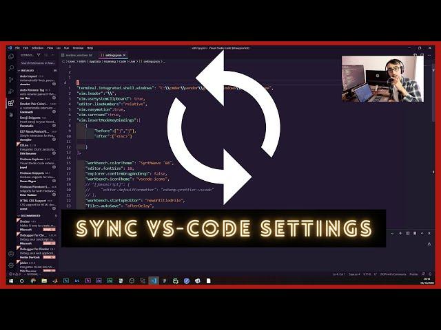 VS Code Sync Settings