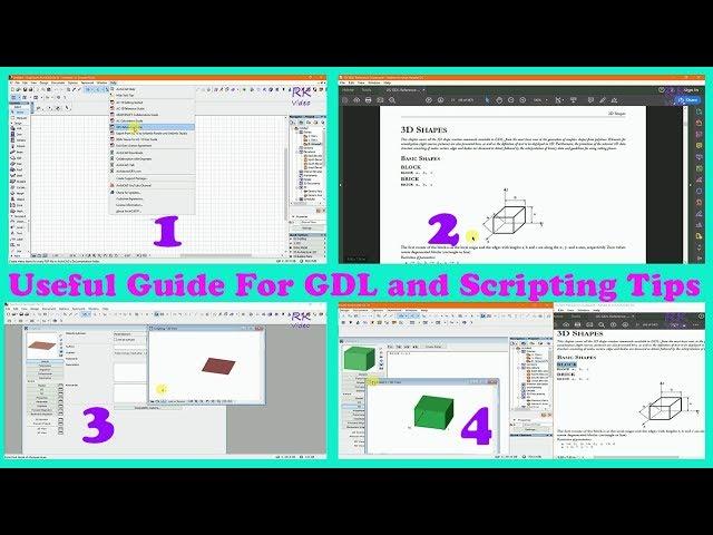 Archicad GDL Tutorial - Useful and most important tutorial for GDL and Scripting Beginner