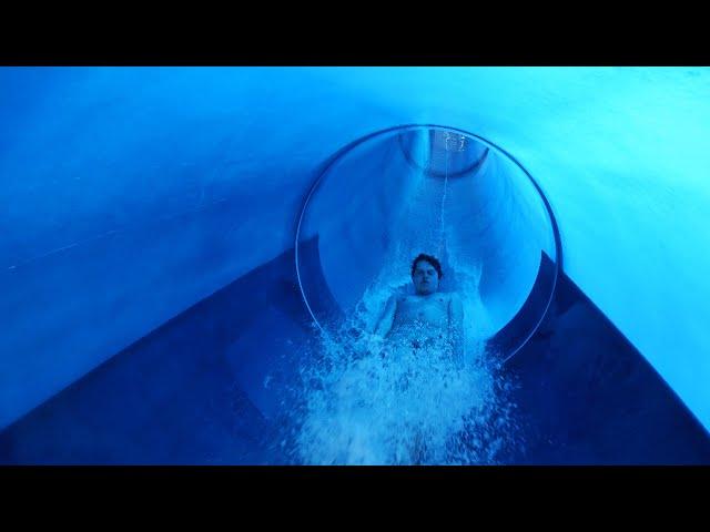 Steep FREEFALL Water Slide | Freibad Sonnenberg Herisau