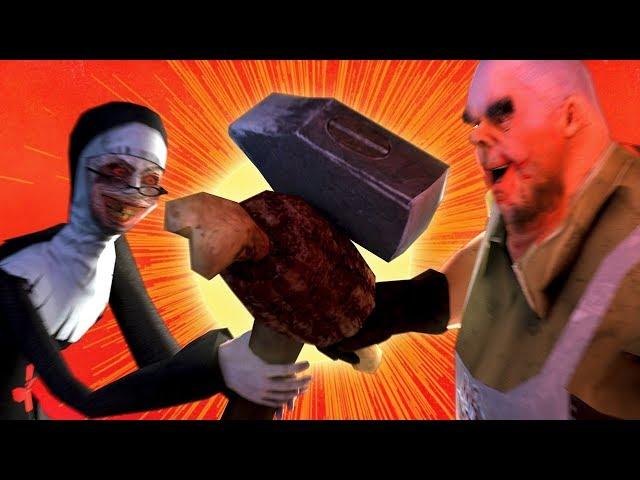 МЯСНИК МИСТЕР МИТ РАСКРЫЛ ВСЕ СЕКРЕТЫ! ПРОДОЛЖЕНИЕ EVIL NUN - MR MEAT 1.6.1