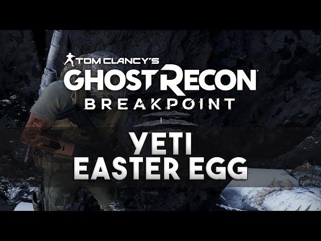 Ghost Recon Breakpoint - Yeti Easter Egg (Bigfoot in Breakpoint)