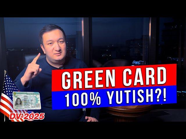 GREEN CARD 100% YUTISH?!