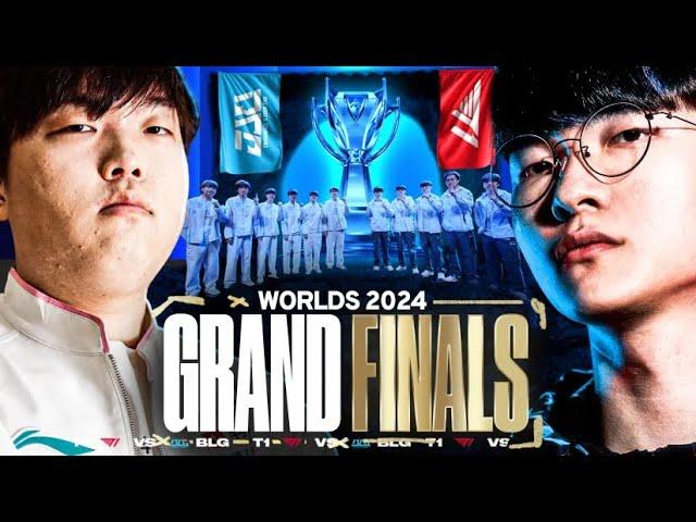 THE WORLDS FINALS - T1 VS BLG - WORLDS 2024 - CAEDREL