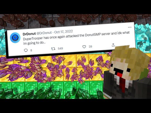 DESTROYING the WORST Pay-to-Win Minecraft Server  -  DonutSMP Part 2 (ft. TheMisterEpic)