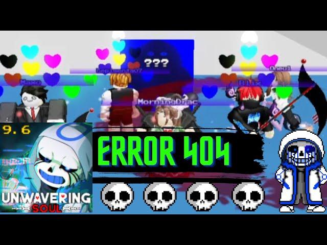 Error 404 Sans | Unwavering Soul