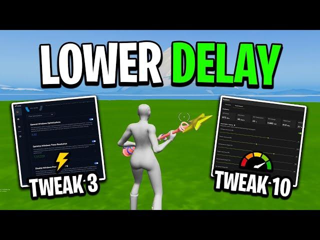 How PROS Get ZERO INPUT DELAY In Fortnite! (Lower Latency)