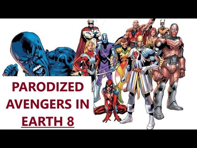 EARTH 8: MARVEL PASTICHES (DC Multiverse Origins)