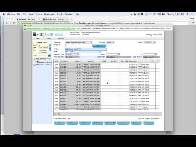 MediaWeb Commercial Accounting System - Overview