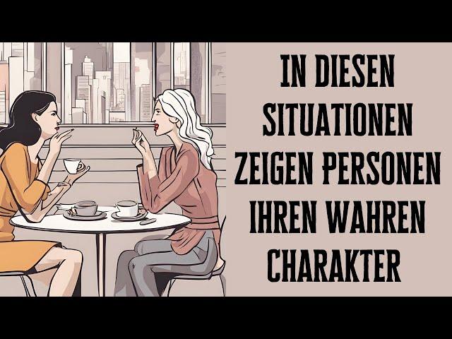 Situationen, in denen sich der wahre Charakter eines Menschen zeigt!