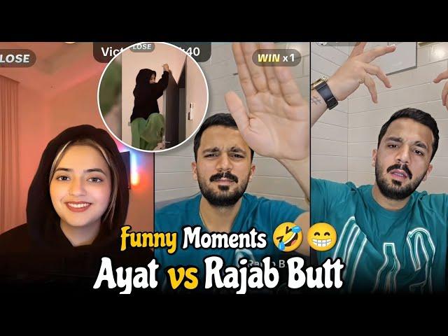 Part# 1 March 10, 2025 TikTok Live Match | Ayat vs Rajab Butt | Funny Punishment 