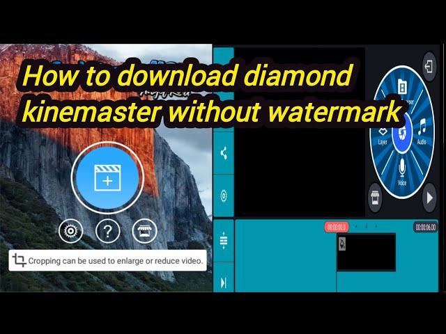 how to download diamond kinemaster without watermark kinemaster without watermark kaise download Kar