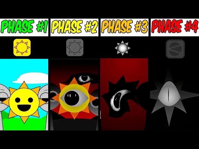 Phase 1 VS Phase 2 VS Phase 3 VS Phase 4 in Incredibox Sprunki !