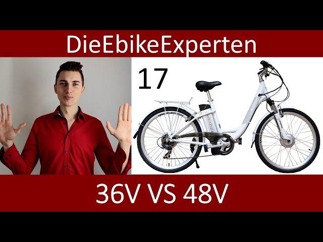 E bike 36V oder 48V