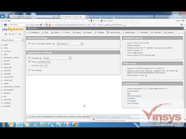 WordPress Training - How to install WordPress 3.9.2