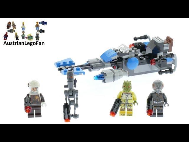 Lego Star Wars 75167 Bounty Hunter Speeder Bike™ Battle Pack - Lego Speed Build Review