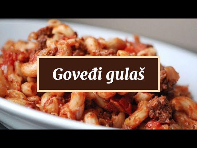 Goveđi gulaš