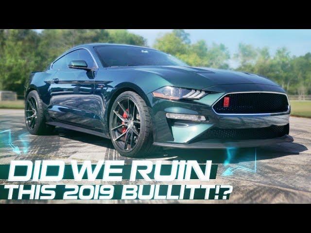 VMP Odin on a 2019 Mustang Bullitt