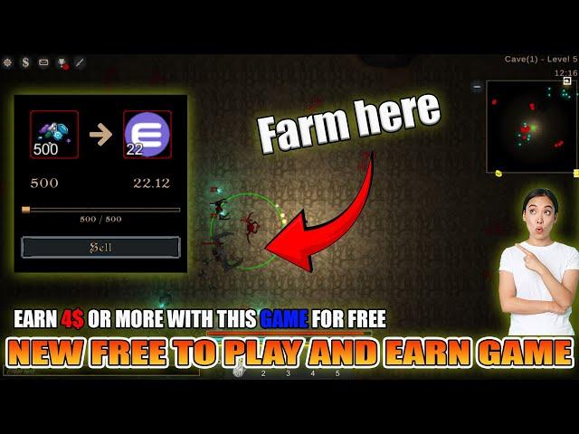 NEW FREE TO PLAY AND EARN GAME | EARN UP TO 5$ OR MORE WITH THIS GAME