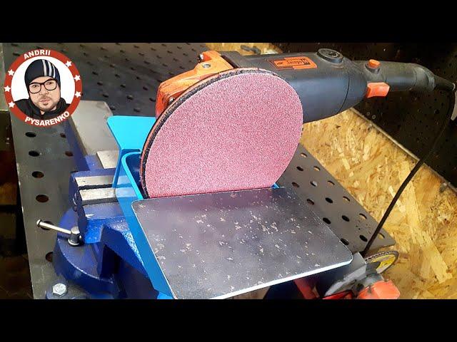 Angle Grinder Hack || "Belt Grinder" || DIY