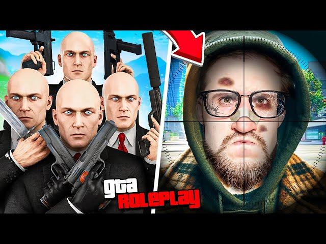 4 КИЛЛЕРА vs ШПИОН! ИГРАЮ С НОВОГО АККАУНТА! КИЛЛЕРЫ ИЩУТ МЕНЯ ПО ВСЕЙ КАРТЕ! (GTA 5 RP)