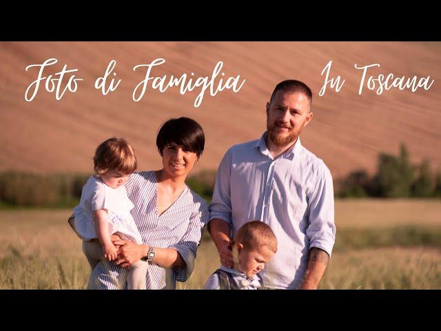 Foto di famiglia in Toscana - ecco come faccio!