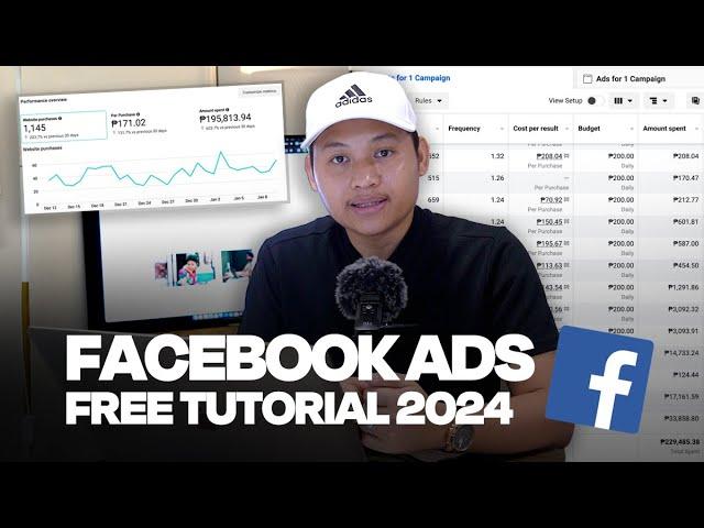 [Facebook Ads 2024] Tagalog Step-by-Step Training for Beginners #facebookads